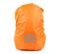 Housse de pluie en polyester imperméable pour sac à dos avec bandes réfléchissantes pour faciliter les voyages en toute sécurité pendant la soirée ou dans des conditions de brouillard (taille XS