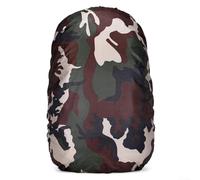 Housse de pluie imperméable compatible avec sacs à dos de 20 à 80 l pour randonnée, camping, bivouac, voyage, pliable, compacte, en polyester, 100 g (taille S 2#)