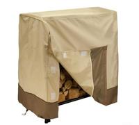 Housse de pluie imperméable en tissu Oxford 210D pour bois de chauffage, abri de jardin d'extérieur - Housse coupe-vent pour bois de chauffage d'extérieur - Pour garder le bois au sec (1,2 m)