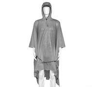 Housse de pluie légère en nylon enduit de silicone 15D pour toutes les activités de plein air (Gris M))