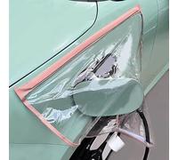 Housse de pluie magnétique pour chargeur de voiture électrique, étanche, toutes saisons, protection extérieure pour véhicules à carrosserie en acier (rose)
