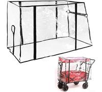 Housse de pluie pliable imperméable - Housse de protection durable pour chariot de camping, jardin pique-nique wagon et poussette