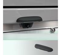 Housse de pluie pour caméra arrière avec rainures de drainage et technologie anti-buée, compatible avec différents modèles de voitures pour une visibilité claire et une conduite plus sûre (B Noir)