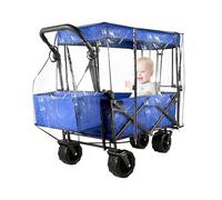 Housse de Pluie pour Chariots Pliables,Housse de Pluie pour Chariots | Housse de protection contre la pluie et le vent pour chariots,Housse de pluie pliable et imperméable pour chariot, housse de plui