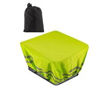 Housse de pluie pour panier de vélo - Bâche imperméable réfléchissante, protection fiable pour vélo, protection résistante aux intempéries pour scooter, sac de coffre arrière pour camping, voyage