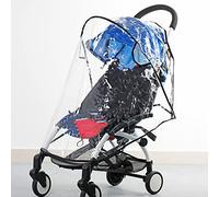 Housse de Pluie pour Poussette, Accessoire de Couverture de Poussette Universel étanche Coupe-vent bébé Voyage Météo Bouclier