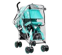 Housse De Pluie Pour Poussette De Jogging - Housse Universelle Imperméable Pour Poussette De Bébé | Hoüssè Coupe-vent Ultra- En EVA Hautement Transparente Avec Ouverture À Glissière | Pare-pluie