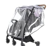 Housse De Pluie Pour Poussette Protecteur Transparent Respirable Résistant | Poncho Pour Poussette De Jogging Housse Anti-Poussière Pour Shopping Marche Protection Neige Poussière