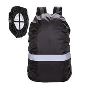 Housse de pluie pour sac à dos - M : 45 L, L 55 L-60 L, XL 70 L, housse imperméable de taille universelle | Protecteur de sac à dos avec bande réfléchissante, Nylon léger et Durable, travail scolaire