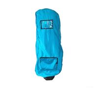 Housse de pluie pour sac de golf, design de rangement intégré, sac de voyage, housse imperméable en nylon pour sac de club de golf (bleu)