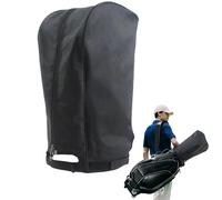 Housse De Pluie Pour Sac De Golf - Système De Capuche De Protection Imperméable Et Anti-poussière Pour Club | Bouclier De Pluie Durable Avec Fermeture À Bouton, Couverture De 7.87x19.69x12.99 Pouces P