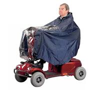 Housse de pluie pour scooter de mobilité - Poncho de pluie universel - Coupe-vent - Imperméable - Pour fauteuil roulant, mobilité, scooters électriques et activités de plein air
