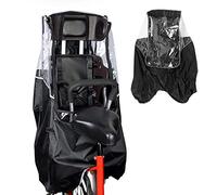 Housse de Pluie pour Siège de Vélo Enfant, Transparente, Pliable, Protection Anti-saleté et Pluie