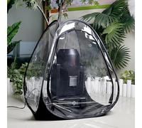 Housse de pluie professionnelle pour tête mobile, accessoire de protection d'éclairage de scène imperméable et anti-poussière, housse de pluie transparente au sol, lot de 1