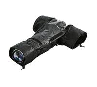 Housse de pluie réutilisable pour appareil photo, fenêtre de visualisation | Veste d'objectif d'appareil photo comme protection contre la pluie et les intempéries pour l'extérieur, le camping