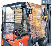 Housse de pluie robuste pour chariot élévateur - Protection imperméable contre les conditions météorologiques difficiles