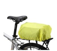 Housse de pluie universelle avec élastique pour sac à dos de vélo, verte