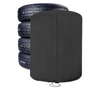 Housse De Pneu, 85x120 Cm Housses Pneus Auto, Housse De Protection Pneu, Universel Housse De Pneu Universelle pour 4, Etanche à l'eau Sac De Pneu Anti-Poussière pour Pneus Sac De Rangement (Noir)