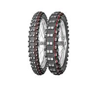 Housse de pneu de moto TERRA FORCE-MX MH 90/100-16 NHS 51M TT MEDIUM TO HARD RED