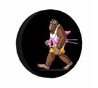 Housse De Pneu De Rechange Ajustable Couvre Pneus Randonneur À Pied Résistantes Housse De Protection pour Voyage SUV Auto 15 inch