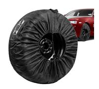 Housse De Pneu De Secours - Fourre-tout Pour Pneus Saisonniers De 13 À 23 Pouces, Sacs De Rangement Supplémentaires Pour Roues, Protection De Roue De Voiture Lavable En Machine | Pour Un Transport Fac