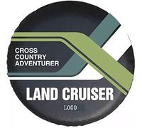 Housse de pneu de secours, housse de roue de 38,1 cm, 40,6 cm, 43,2 cm, housse de pneu de secours pour Land Cruiser (couleur : taille 17)