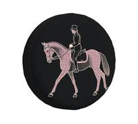 Housse de pneu de secours pour dressage, cavalier, cheval, résistante aux intempéries, protection solaire, ajustement universel, pour camping-car, camion, remorques de voyage