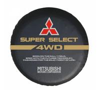 Housse de Pneu de Secours, pour Mitsubishi Carisma Pajero 4 L200 Lancer Sac de Rangement étanche à la poussière Protecteurs de pneus pièces Automobiles,G