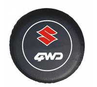 Housse de Pneu de Secours, pour Suzuki SX4 Vitara Grand Swift Alto Liana Jimny S-Cross Landy Sac de Rangement étanche à la poussière Protecteurs de pneus pièces Automobiles,F