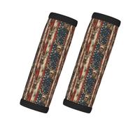 Housse de poignée de bagage avec imprimé cerf patriotique américain pour valise, étiquettes d'identification pour valises