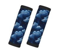 Housse de poignée de bagage souple avec motif ciel étoilé nuage pour valise, étiquettes d'identification pour valises