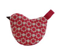 Housse de poignée de casserole en forme d'oiseau, protection de bouton de couvercle en coton, protection thermique de 10,4 x 8,6 cm avec construction matelassée, manchon robuste, matériel de cuisine