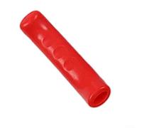 Housse de poignée de frein pour VTT fabriquée en silicone de qualité supérieure pour résister à la déformation et fournir une couverture stable (rouge)