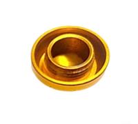 Housse de poignée de moulinet de pêche compatible avec DAIWA et Fuego, conçu avec précision pour un fonctionnement fluide (doré)