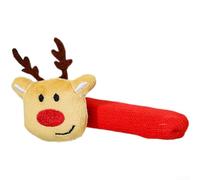 Housse de poignée de porte avec gants en tissu doux avec Père Noël et arbre de dessin animé, protège les boutons de porte et ajoute une décoration joyeuse (B)