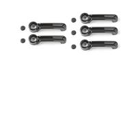 Housse de poignée de porte de rechange pour Jeep Wrangler pour JK pour JKU pour Liberty 2007-2018 - Garniture moulée pour poignée de porte de voiture chromée (rouge) (fibre de carbone)