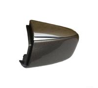 Housse de poignée de porte extérieure chromée pour porte avant gauche de Skoda pour Superbe, conçue pour une correspondance précise des espaces entre les panneaux (marron clair)