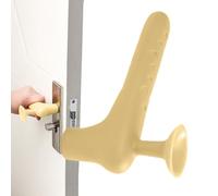 Housse de poignée de porte - Poignée de porte en silicone, manchon de protection antistatique, anti-collision, ventouse pour poignée de porte, convient pour les chambres, crèches, écoles, bureaux