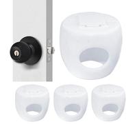 Housse de poignée de porte - Protecteur de sécurité pour la sécurité de la maison, conception à l'épreuve des avec prise en main facile et matériau, ensemble pratique 4X pour salles de