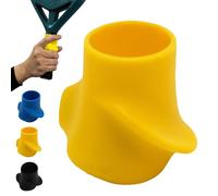 Housse de poignée de raquette de tennis, correcteur de prise en main, en silicone antidérapant avec guide de position de la main, réduit la fatigue du poignet et du coude, pour raquette de tennis et
