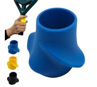 Housse de poignée de raquette de tennis, correcteur de prise en main, en silicone antidérapant avec guide de position de la main, réduit la fatigue du poignet et du coude, pour raquette de tennis et