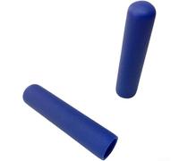 Housse de poignée en plastique pour tube rond de 22 mm, manchon ergonomique pour équipement de fitness pour rameur, poignées légères et antidérapantes (bleu)
