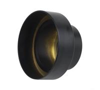 Housse de pommeau de douche flexible avec fonction de changement vertical et disposition du matériau dense pour une finition soignée sur les emplacements de valve non standard (noir)