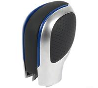 Housse de pommeau de levier de vitesse au design moderne pour Golf 6 7 R, Passat B7 B8 CC R20, Jetta MK6, améliore le toucher pendant le changement de vitesse (bleu avec trous)