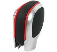 Housse de pommeau de levier de vitesse au design moderne pour Golf 6 7 R pour Passat B7 B8 CC R20 pour Jetta MK6 améliore le toucher pendant le changement de vitesse (rouge avec trous)