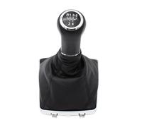 Housse de pommeau de levier de vitesse de voiture 5/6 vitesses, pour Opel, Astra III H 2005-2009 (noir 5 vitesses)