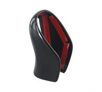 Housse de pommeau de levier de vitesse pour XC60 S60 V40 S80, aspect luxueux en fibre de carbone ABS 2013 2017 (noir)