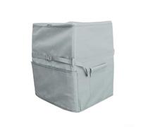 Housse de pompe de bain toutes saisons avec tissu Oxford imperméable, boucles réglables et panneau d'accès à fermeture éclair pour protéger les pompes de chauffage du spa contre les dommages causés