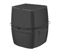 Housse de pompe de chauffage de baignoire avec isolation en feuille d'aluminium et tissu Oxford 210D imperméable pour maintenir la fonctionnalité de la pompe de chauffage par temps variable