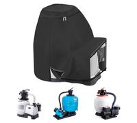 Housse de pompe de piscine, abri de pompe pour pompe de piscine INTEX - Bâche de protection pour filtre à sable - 70 x 65 x 48 cm - Étanche - 60 cm de haut